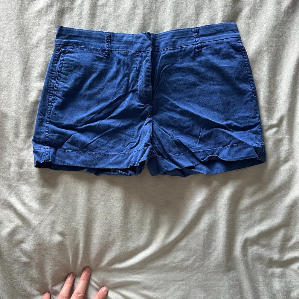 JCREW Blue Size 6 Chino shorts